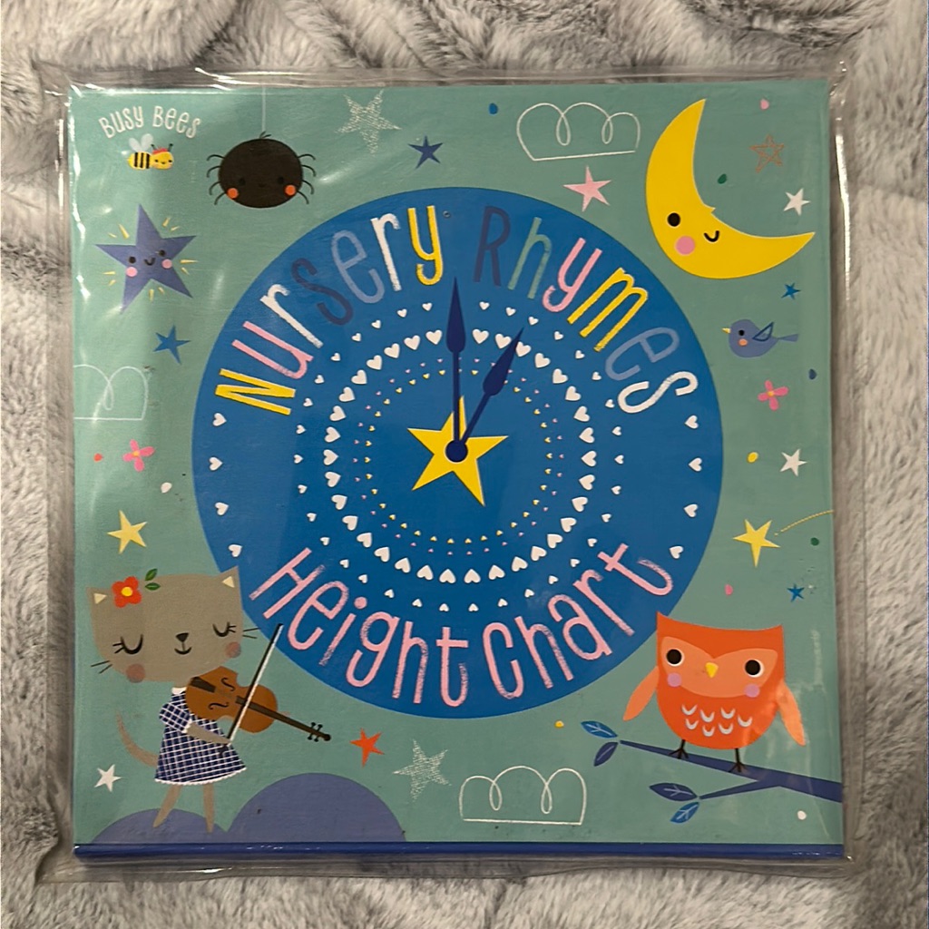 Brand New Barnes And Noble Nursery Rhymes Height Charts
